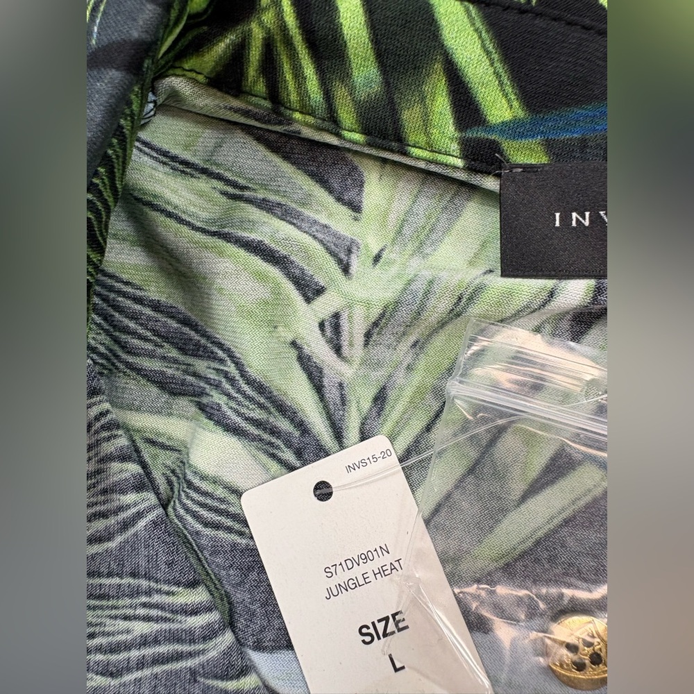 Investments Jungle Heat Dress with Belt Size Large NWT - Picture 6 of 8